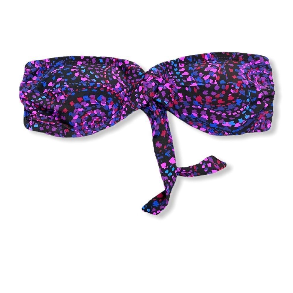Converse Medium Strapless Bikini Top size Purple